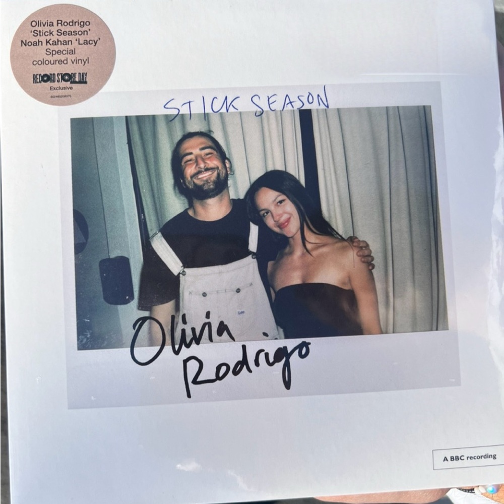 RSD 2024 Olivia Rodrigo Noah Kahan Stick Season Vinyl